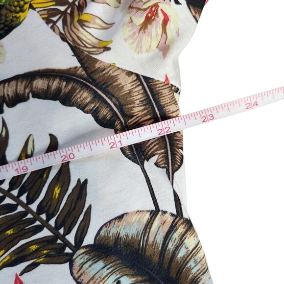 H&M tropical bird print men's tee size L - Picture 6 of 7